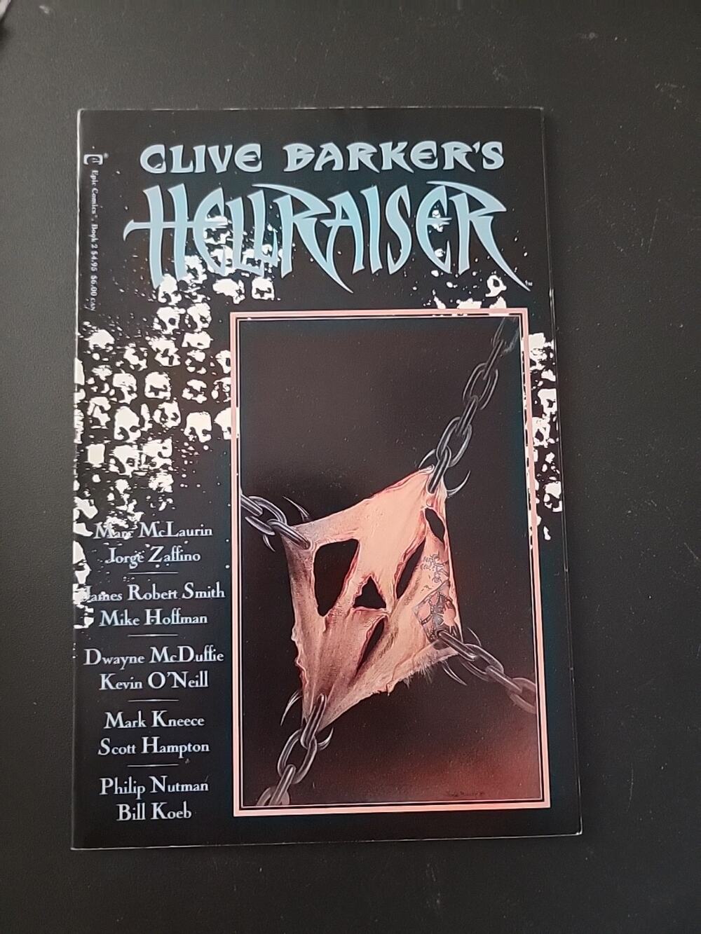 Hellraiser #2 Simon Bisley cover Very Good) Marvel Epic 1990